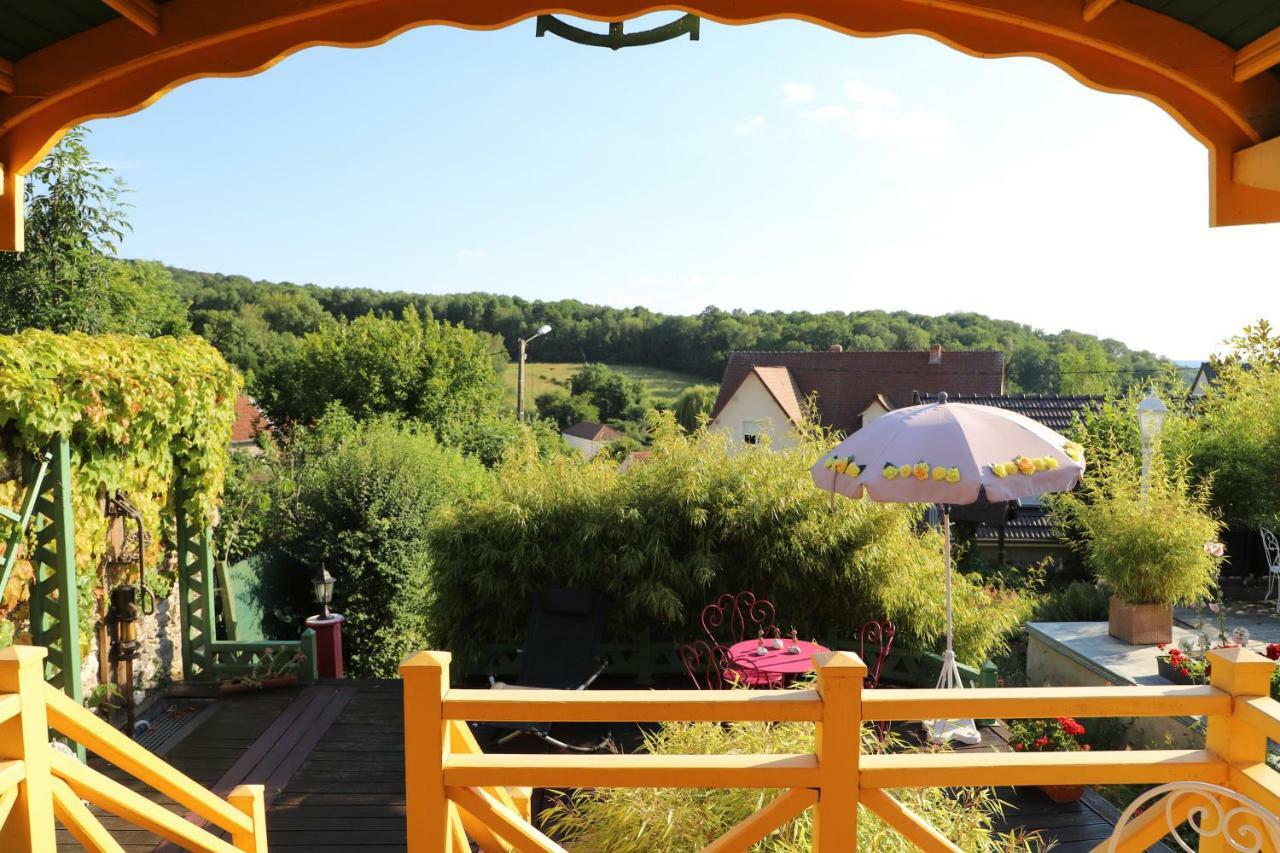 Bed and Breakfast Roulotte La Dominique Romery  Exteriér fotografie